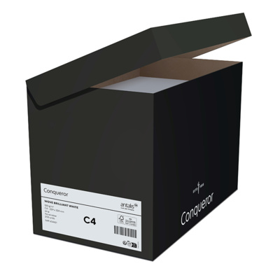 Conqueror C4 Wallet Envelopes Closed Box