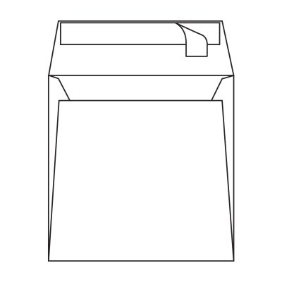 Olin Regular Square Envelopes Bright White 170x170mm 120gsm Box of 250
