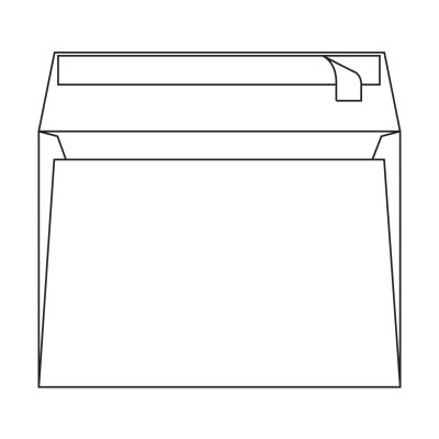 Conqueror CX22 Envelope Diamond White 162x229mm 120gsm Pack of 250 Banded in 50's