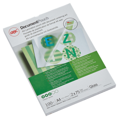 GBC Laminating Pouch A4 150 Micron 3740400 Pack