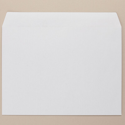 River Series White Wallet C5 Envelope 90gsm Front