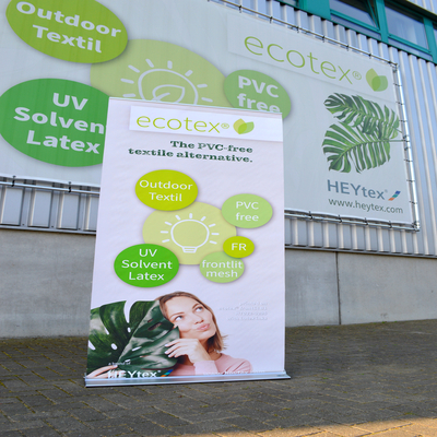 Heytex Ecotex Frontlit 270 PVC-Free Banner White 1600mm x 50 Metres 270gsm