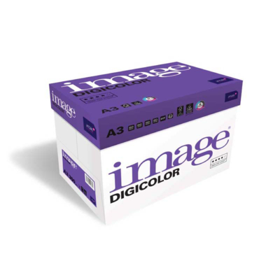 Image Digicolor White Paper For Digital Colour Printing A3 350gsm pack of 100 sheets