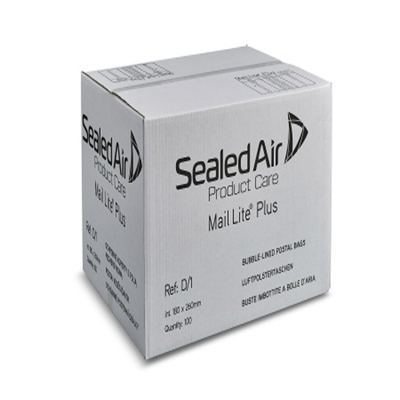 Mail Lite Plus White Protective Mailer D/1 180x260mm Box of 100