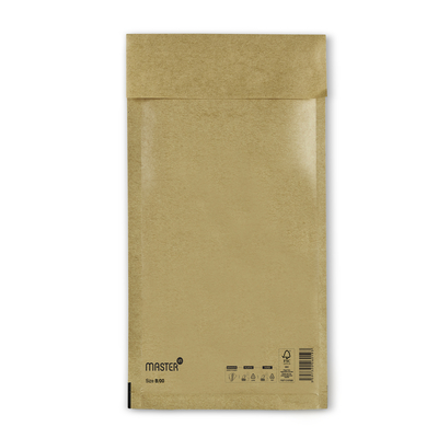 Master'in Performance Gold Bubble Mailer B/00 140x220mm Box of 200