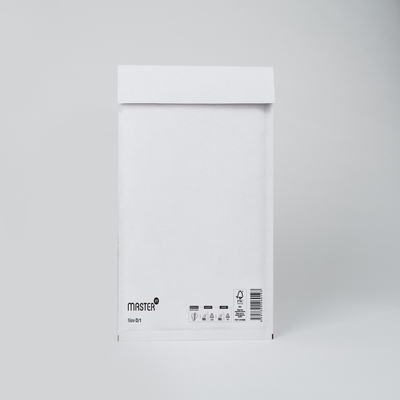 Master'in Performance White Bubble Mailer D/1 200x270mm Box of 100