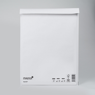 Master'in Performance White Bubble Mailer K/7 370x480mm Box of 50