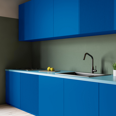 Coala Interior Film 08 Indigo Blue Application