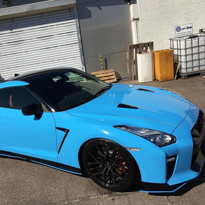 Oracal 970RA+ ProSlide 056-Ice Blue Application