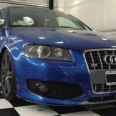 Oracal 970RA+ ProSlide 178-Baltic Blue Gloss Application