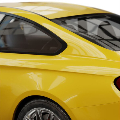 Oracal 970RA+ ProSlide 208-Post Office Yellow Gloss Application