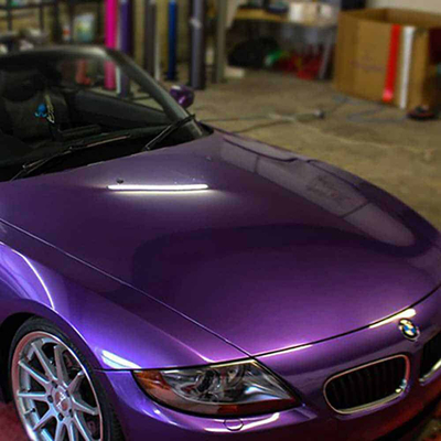 Oracal 970RA+ ProSlide 406-Violet Metallic Gloss Application