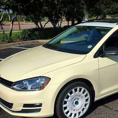 Oracal 970RA+ ProSlide 809-Taxibeige Gloss Application