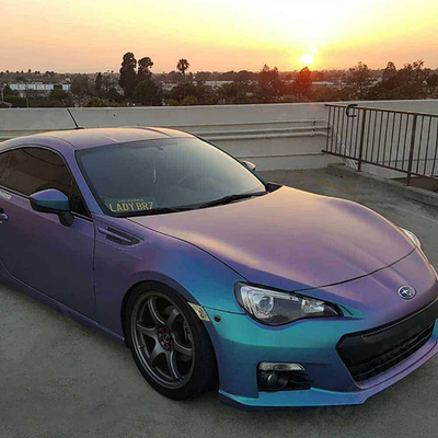 Oracal 970RA+ ProSlide 989-Lavender Turquoise Matt Application