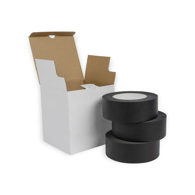 Paper Tape Black 50mm x 50M Box