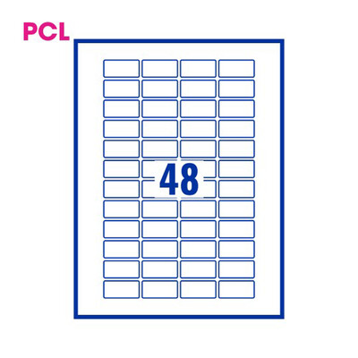 PCL Labels PCL4020OW 48 Labels per Sheet