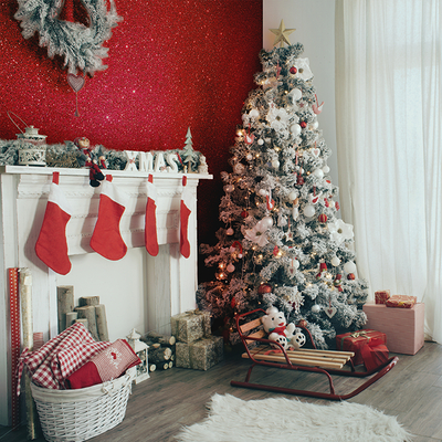 Coala Interior Film Glitter R8 Red Disco 1220mm x 50 Metre
