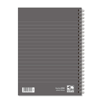 Rhino Everyday A5 Twinwire Notebook Back