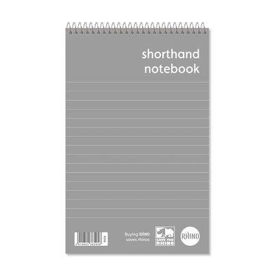 Rhino Everyday Shorthand Notebook 200x127mm Front