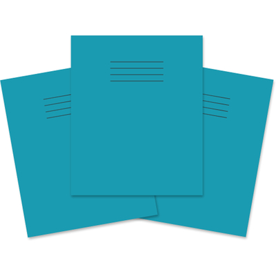 Rhino Exercise Book Light Blue