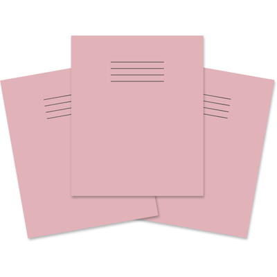 Rhino Exercise Book Pink