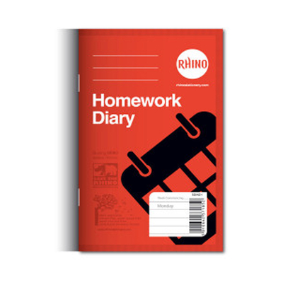Homework Diary Book