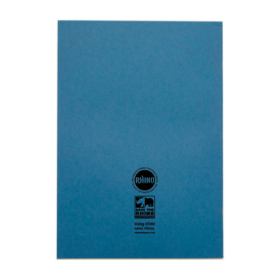 Rhino Project Book Light Blue Back Cover