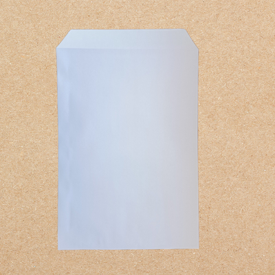 River Series White C4 Envelope Front View