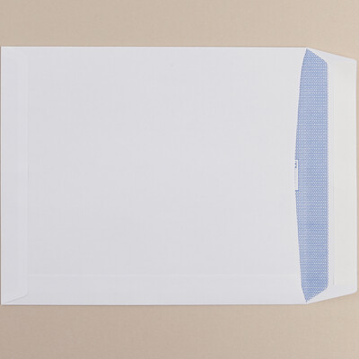 River Series White Pocket C5 Envelope Back