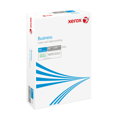 Xerox Business White Printer Paper A4 80gsm 2 Hole Punched pack of 500 sheets