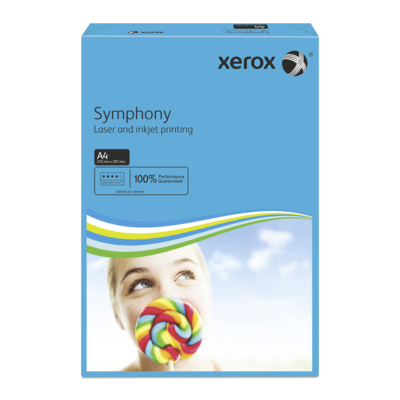 Xerox Symphony Strong Dark Blue A4 80gsm 500 Sheets | Antalis UK 
