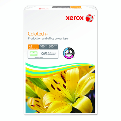 Xerox Colotech+ Paper For Digital Colour Printing A3 100gsm pack of 500 sheets