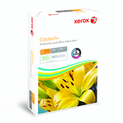 Xerox Colotech+ Paper For Digital Colour Printing A3 120gsm pack of 500 sheets