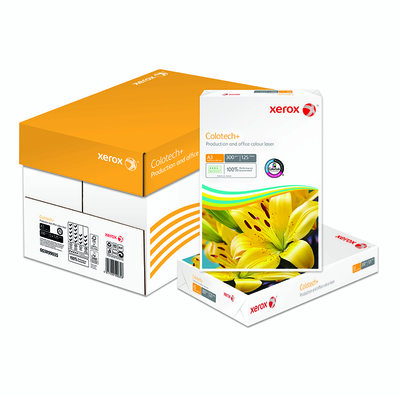 Xerox Colotech+ Paper For Digital Colour Printing A3 300gsm pack of 125 sheets