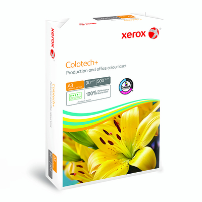 Xerox Colotech+ Paper For Digital Colour Printing A3 90gsm pack of 500 sheets