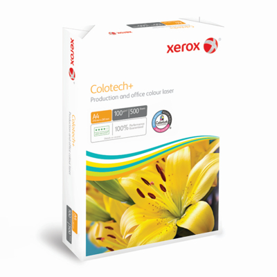 Xerox Colotech+ Paper For Digital Colour Printing A4 100gsm pack of 500 sheets