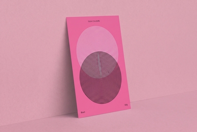 Olin Colours Creative Paper Blush 450x640mm 90gsm Pack of 250 Sheets
