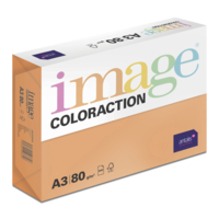 Image Coloraction Amsterdam Deep Orange Paper A3 80gsm Pack of 500 Sheets