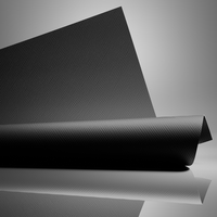 Keaykolour Saffiano Creative Paper Black 700x1000mm 340gsm Pack of 50 Sheets