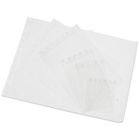Grip Seal Bags Clear 75x85mm 40 Micron GL03 Plain 30% Recycled Box of 1000