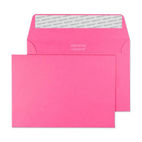Purely Creative Colour Envelopes Flamingo Pink 15102 120gsm 25 Per Pack