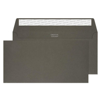 Purely Creative Colour Envelopes Graphite Grey 224 120gsm 500 Per Pack