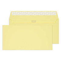 Purely Creative Colour Envelopes Lemon Yellow 25216 120gsm 25 Per Pack