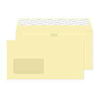 Purely Creative Colour Envelopes Clotted Cream 253W 120gsm 500 Per Pack