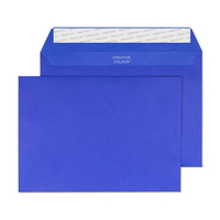 Purely Creative Colour Envelopes Victory Blue 45343 120gsm 25 Per Pack