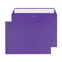 Purely Creative Colour Envelopes Blackcurrant 45347 120gsm 25 Per Pack