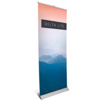 Delta Lite Roller Banner Display Stand 850mm x 2000mm Micron Box of 4