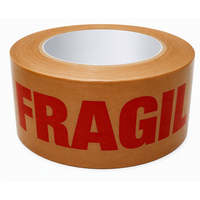 Fragile Printed Paper Tape