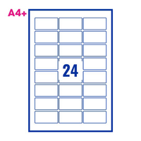 PCL Series 5 6534 65x34mm 24 Labels per Sheet