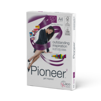 Pioneer Office White Printer Paper A4 120gsm pack of 250 sheets